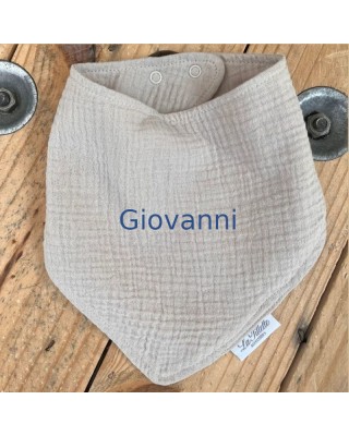 8 x Bavaglino Neonato Bambino Bandana Drool Bavaglini Cotone