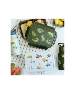 Porta Pranzo Lunch Box con 3 Scomparti e Posate Incluse – Liquidator Italia